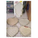 (5) LONGABERGER COOKIE MOLDS