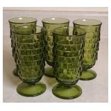 (5) FOSTORIA DRINKING GLASSES