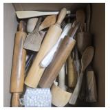 ROLLING PINS & WOODEN UTENSILS
