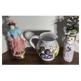 BLACK FOREST PITCHER & OTHER DECOR