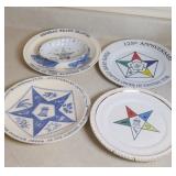 EASTERN STAR PLATES