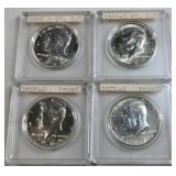 (4) KENNEDY PROOF HALF DOLLARS 1968-1970