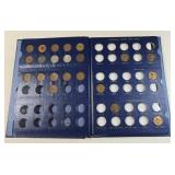(30) WHEAT & LINCOLN PENNIES BOOK W/ WAR PENNIES