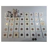 (120) VINTAGE CANADIAN PENNIES 1950-1969
