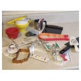 COOKIE CUTTERS & KITCHEN ITEMS