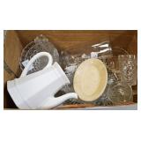 COFFEE POT & GLASSWARE