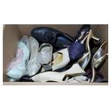 BOX OF ASSTD LADIES DRESS SHOES & MORE