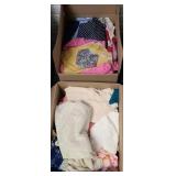 (2) BOXES OF FABRIC