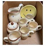 MOUNT CLEMENS POTTERY COFFEE SET
