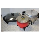 ELECTRIC SKILLET & PRESSURE COOKER