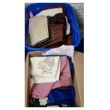 (2) BOXES OF FABRIC