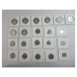 (20) 1970 CANADIAN COINS LOOK UNCIRCULATED