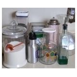 CANISTERS & OTHER STORAGE CONTAINERS GLASS