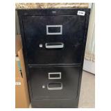 (4) HON 2 DRAWER FILING CABINETS W/ COUNTER TOPS