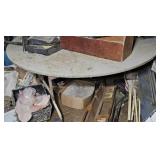 (3) ROUND FOLDING TABLES