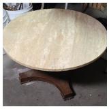 MARBLE END TABLE