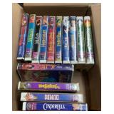 DISNEY VHS CHILDRENS MOVIES