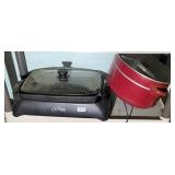 WEST BEND GRIDDLE, CROCK POT, ROASTER