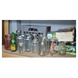 BOXES OF CANNING JARS