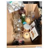 BOX OF VASES & MORE
