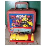 DICK TRACY LUNCHBOX & MICKEY MOUSE WATCH STRAPS