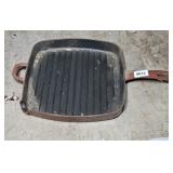 DANIEL CREMIEUX CAST IRON GRILLING PAN