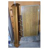 (2) FOLDING TABLES & SHELVES
