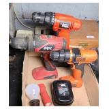 BLACK & BATTERY CORDLESS DRILL NO CHARGER