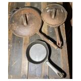 CAST IRON PANS