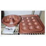 FOOD & WINE COPPER LOOK BAKING PANS