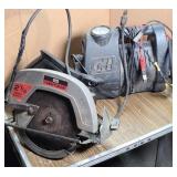 CIRCULAR SAW & PORTABLE COMPRESSOR