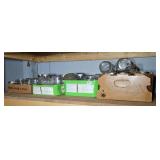 (4) BOXES OF CANNING JARS