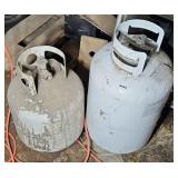 (2) PROPANE TANKS