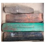 (3) WEDGES & HAMMER HEAD