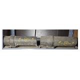 (2) TRAILER DOCUMENT TUBES