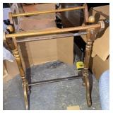 STOOL & QUILT RACK