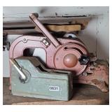 (2) TAPE MACHINES & SAWS