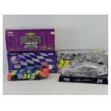 (2) JEFF GARDEN CRYSTAL & DIECAST 1:24