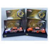 (2) TONY STEWART HOME DEPOT ELITE 1:24 DIECAST