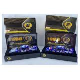 (2) JEFF GORDON STARWARS & PEPSI 1:24 ELITE CARS