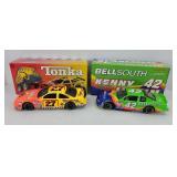 (2) KENNY IRWIN  1:24 ACTION DIECAST CARS