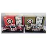 (2) JIMMY SPENCER WINSTON 1:24 DIECAST CARS