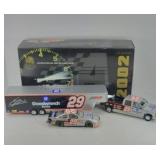 KEVIN HARVICK 2002 1:24 DIECAST SET