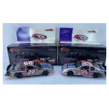 (2) HARWICK RCCA 1:24 DIECAST CARS