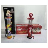(2) DALE EARNHARDT TAZ & HIPPIE DIECAST BANK PUMPS