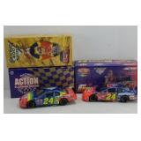 (2) JEFF GORDON BRICKYARD ACTION 1:24 DIECAST