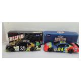 (2) 1:24 DIECAST BANKS: JEFF GORDON & SCOOBY DOO