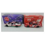 (2) CASEY ATWOOD  1:24 DIECAST CARS ACTION