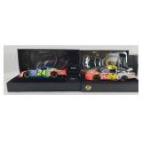 (2) JEFF GORDON ELITE 1:24 DIECAST CARS