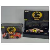 (2) ELITE JEFF GORDON  1997 JURASSIC 1998 CHROMA